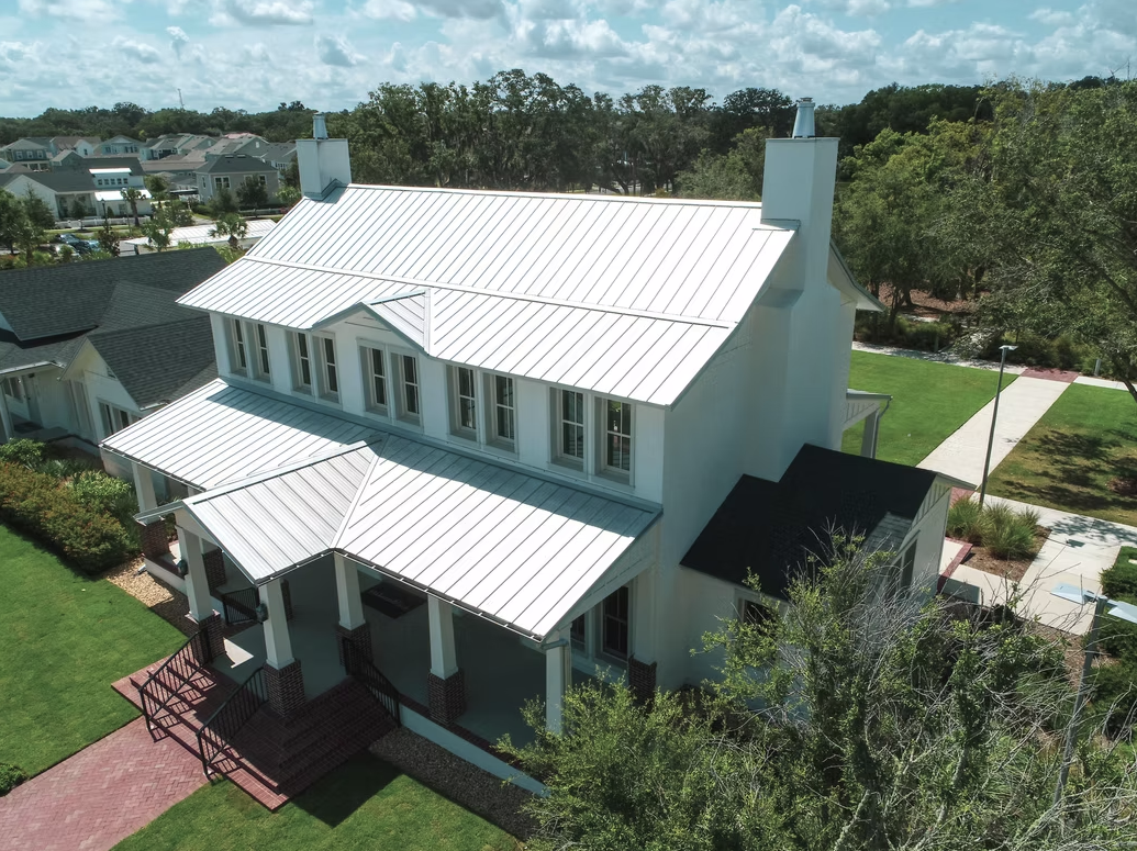 standing seam metal roofing