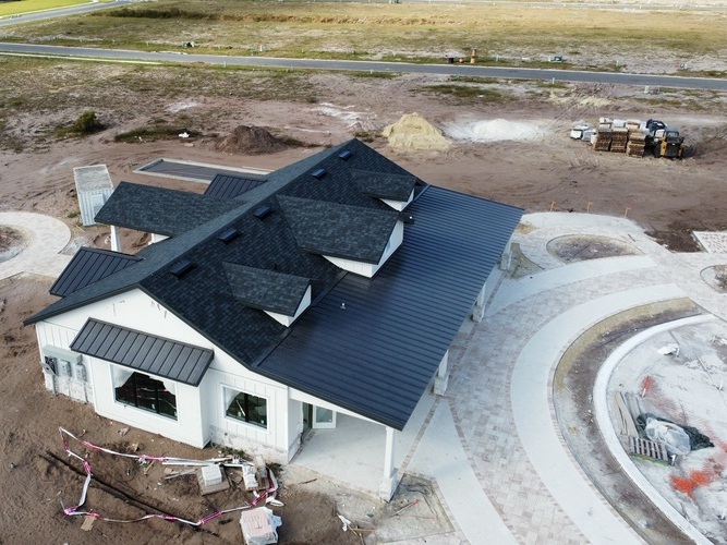 standing seam metal roofing